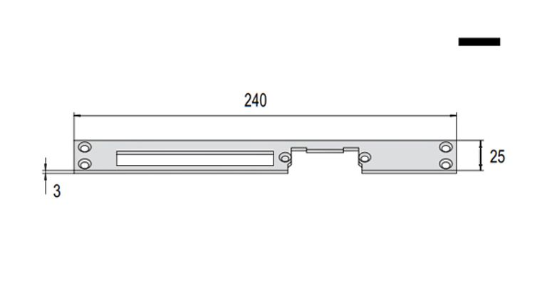 Frontale piatto 05020.00 (PER SERIE 44600-46000-49000-57300)