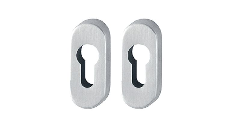 Bocchetta ovale inox E30PS 