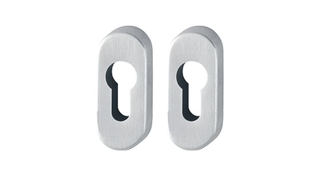 Bocchetta ovale inox E30PS 