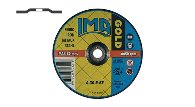 Disco da taglio GOLD D.115 per ferro centro depresso CENTRO DEPRESSO