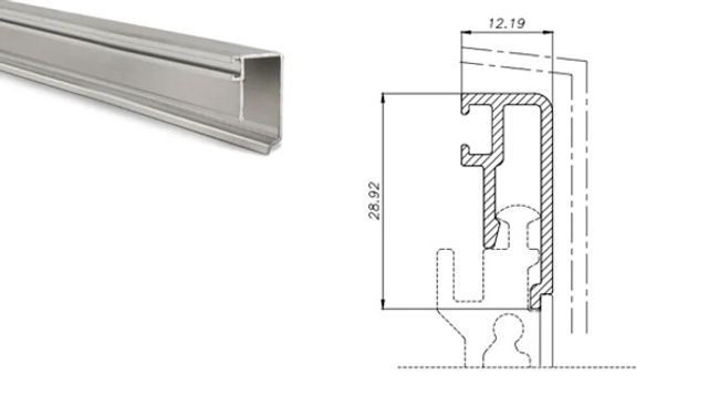 Carter copertura laterale esteno per GLASS U P3 TOP 