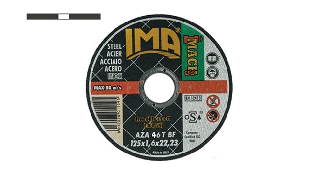 Disco da taglio IMACH3 D.125 per acciaio centro piano CENTRO PIANO