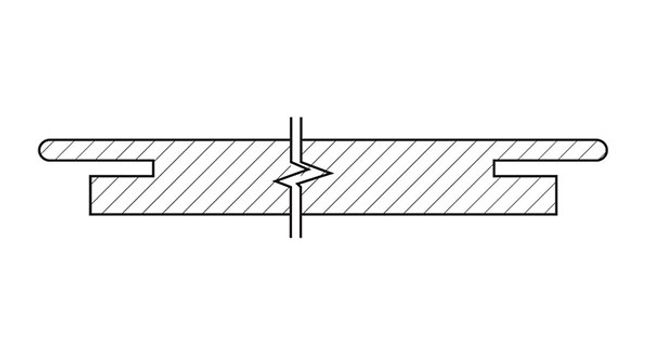 Kit bussola per porta NATURA-VERA-IDOOR 