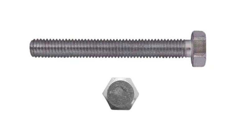 Vite TE zincata PASSO GROSSO TUTTO FILETTO