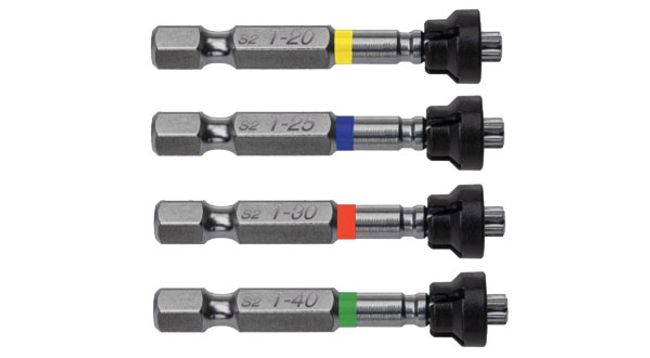 Inserto Torx® megnetico con attacco 1/4 