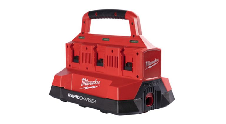 Caricabatterie multiplo per utenisli MILWAUKEE Mod.M18 PC6 