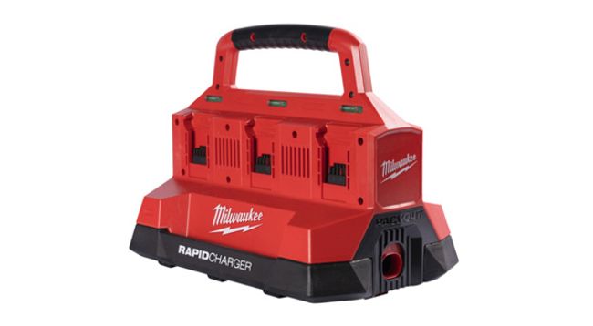 Caricabatterie multiplo per utenisli MILWAUKEE Mod.M18 PC6 