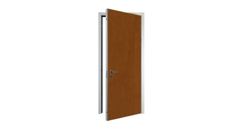 Porta blindata cl.3 serie DREAM ONE TELAIO ALLUM. - PAN.INT.LISCIO RAL9016/EST.LISCIO TANG.MEDIO