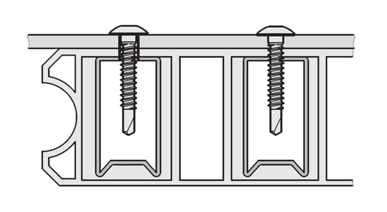 Vite TFC Torx autoforante per PVC Mod.SPB2 nera 
