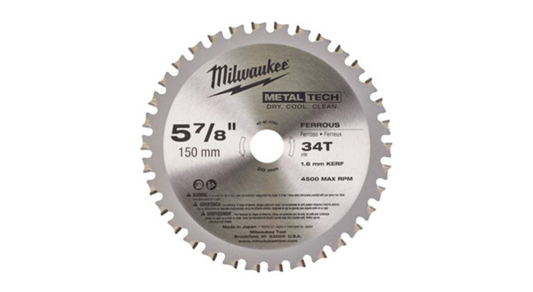 Lama circolare per metallo D.150 MILWAUKEE 