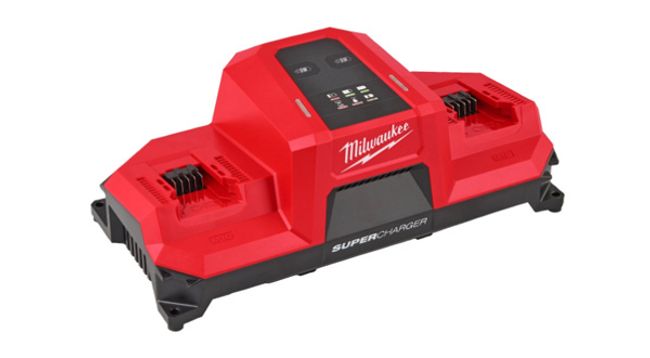 Caricabatterie doppio per utensili MILWUAKEE Mod.M18 MDBSC 