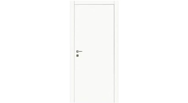 Porta IDOOR 800 cieca telaio sp.12,5mm bianco opaco 