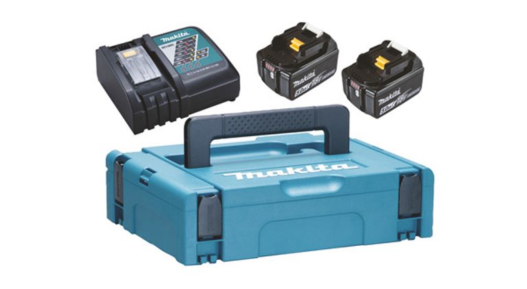Kit ENERGY Makita con 2 batterie LXT® 18V + caricabatterie DC18RC  