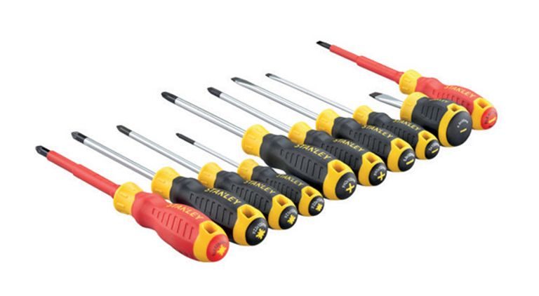 Serie 10 cacciaviti STANLEY CUSHION GRIP Mod.STHT60035-9 