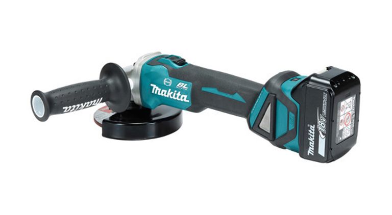 Smerigliatrice angolare mm.125 a batteria 18V Mod.DGA513RTJ  IN VALIGETTA