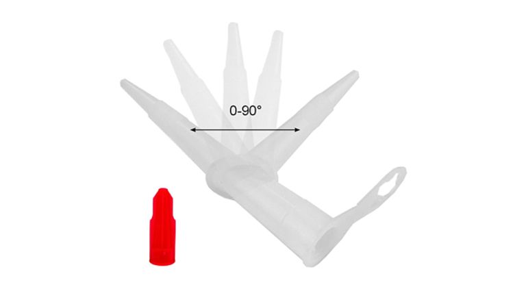 Beccuccio girevole 360° TWISTER per cartucce silicone  