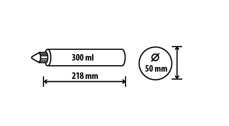 Pistola per sigilanti COLFERT per cartucce ml.280/310 
