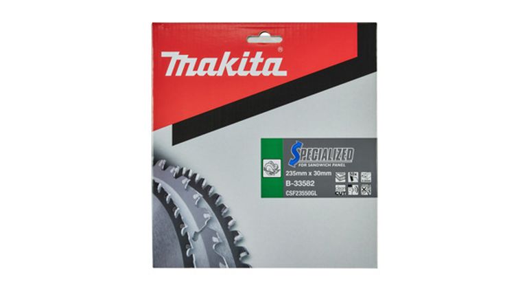 Lama circolare per pannelli coibentati D.235 MAKITA Mod.B-33582 