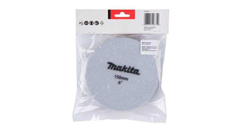 Tampone di lucidatura D.150mm MAKITA grana fine Mod.D-62670  