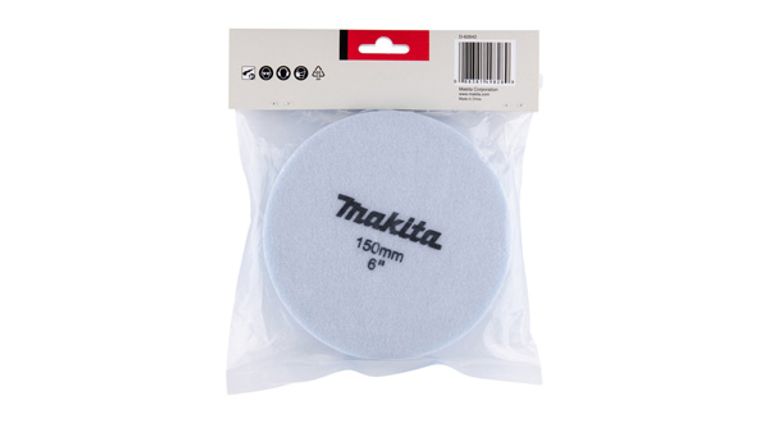 Tampone di lucidatura D.150mm MAKITA grana media Mod.D-62642  
