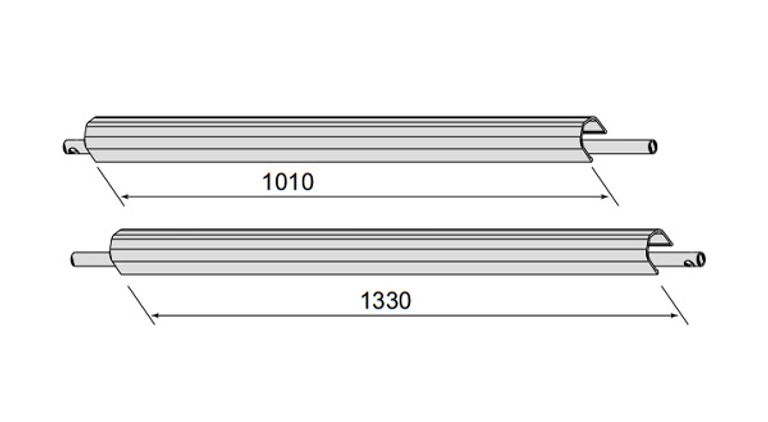 Kit aste per antipanico ALPHA Mod.07A63.0A 