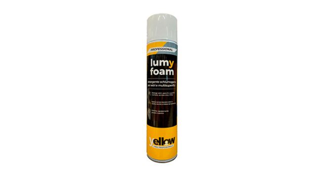 Detergente schiumoso per vetro e multisuperfici Mod.LUMY FOAM 