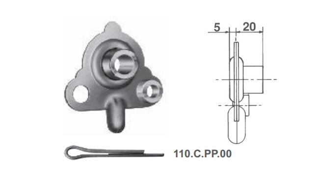Cuscinetto per sostituzione per riduttori in ghisa 
